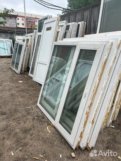 Пластиковые окна Пвх Б.У 1300х1300