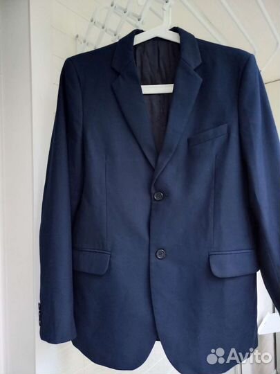 Пиджак школьный для мальчика 158
