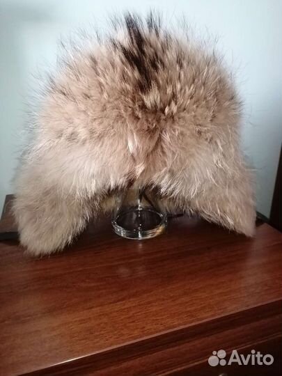 Шапка мужская енотовая