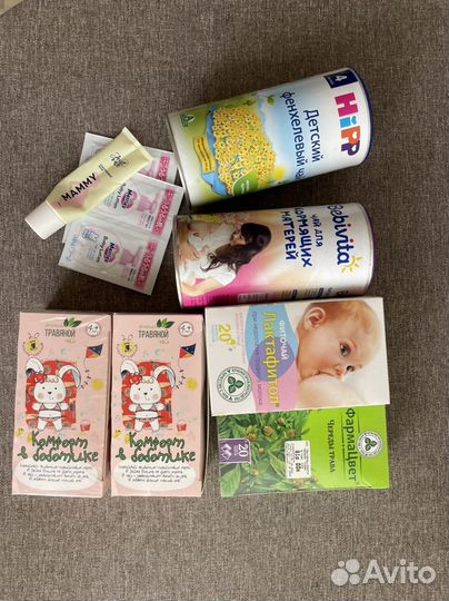 Чай для лактации Bebivita и Hipp от животика