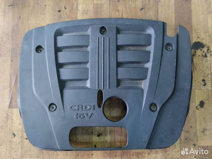 Декоративная накладка на двигатель kia sorento