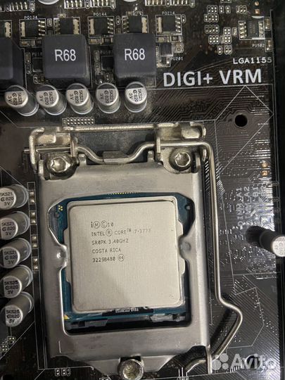 Intel core i7 3770 + Материнка + корпус