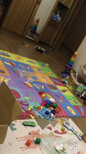 Коврик пазлы