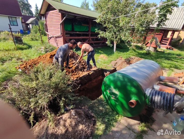 Умный септик на бактериях. Без запаха