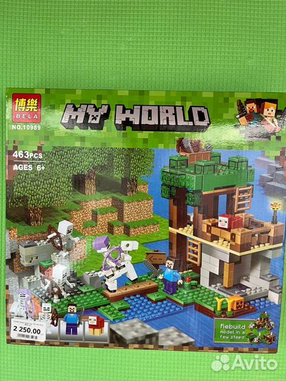 Конструктор Minecraft, My world в асмортименте