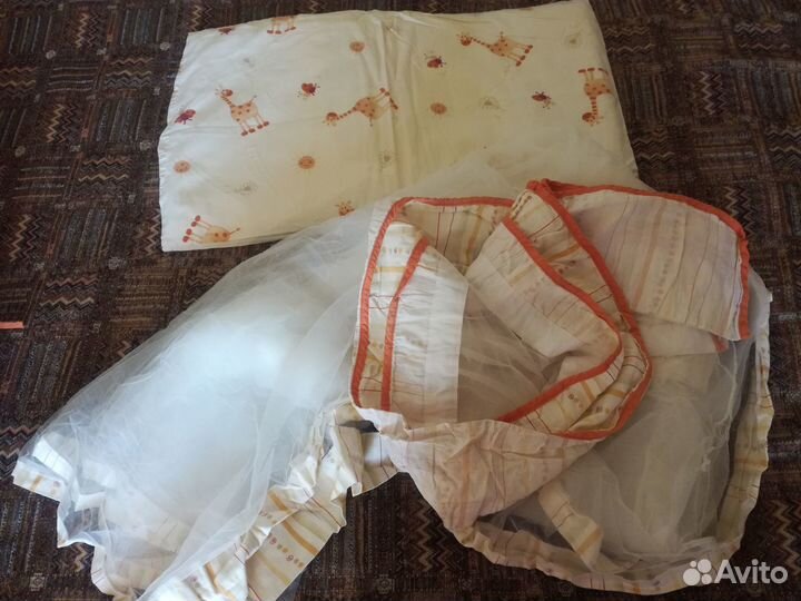 Бортики в детскую кроватку