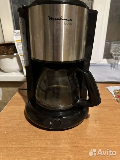 Кофеварка капельная moulinex