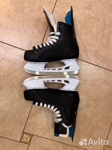 Коньки Хоккейные Fischer CT150 SR, черные