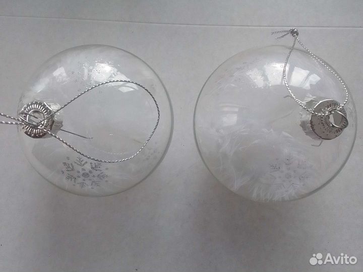 Набор ёлочных шаров avon. Ёлочные игрушки