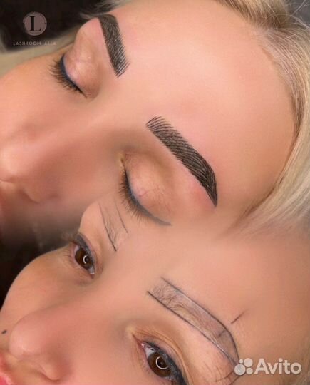 Микроблейдинг бровей