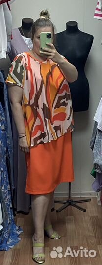 Платье двойка 52 54 56 60