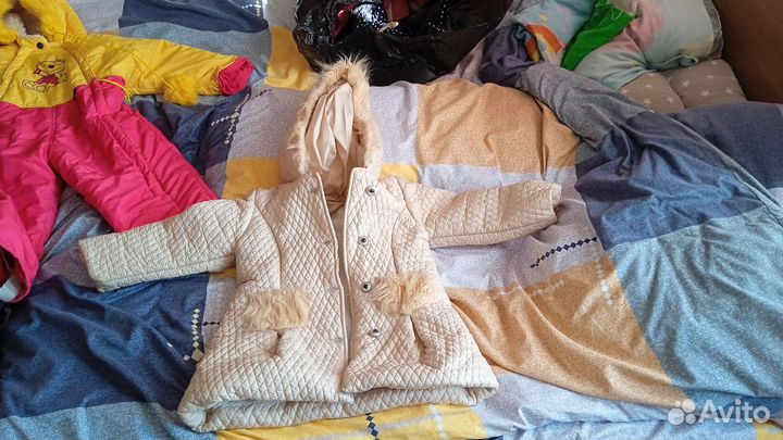 Детские вещи пакетом на девочку 104 110