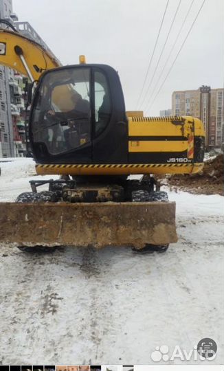 Колёсный экскаватор JCB JS 160W, 2012