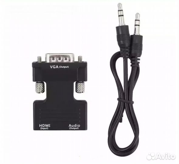 Адаптер -Переходник hdma-VGA с аудиовыходом