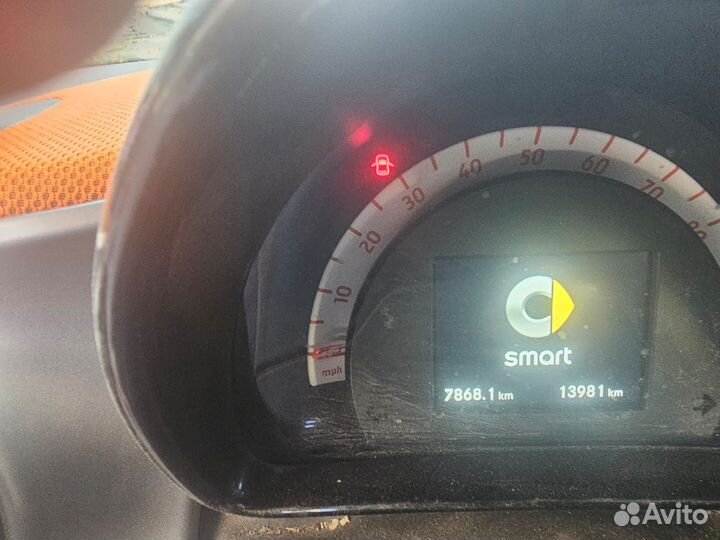 Smart Fortwo 82 л.с. AT, 2018, 15 000 км