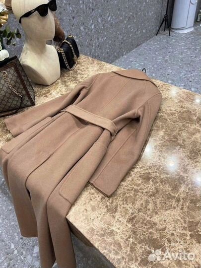 Пальто MAX mara бежевое