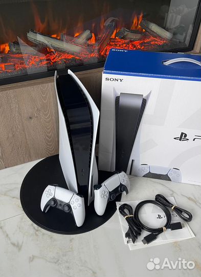 Sony playstation 5 с дисководом много игр