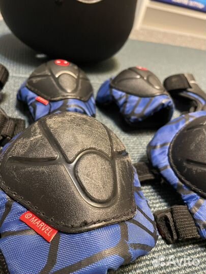 Защита детская с шлемом Reaction Marvel паук