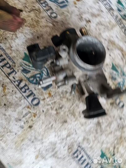 Заслонка дроссельная механическая Toyota Yaris I р