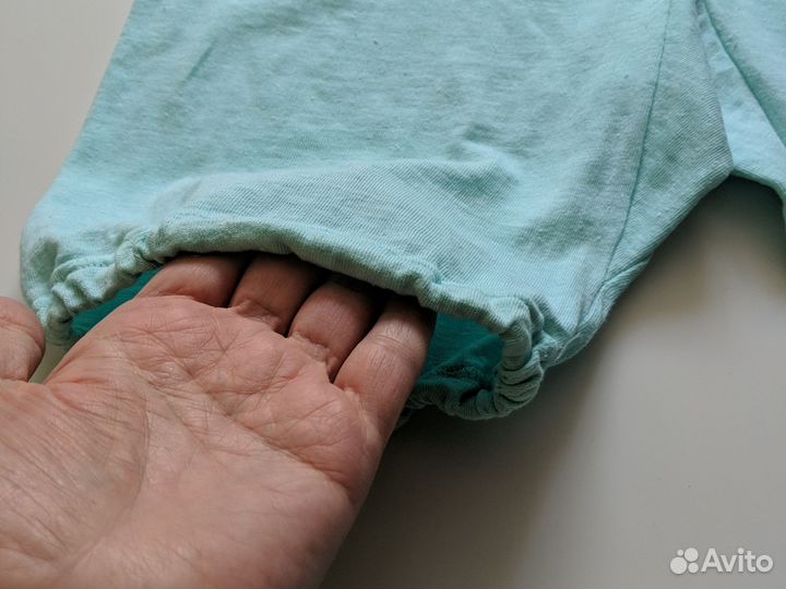 Новые голубые панталоны 48 раз. хлопок