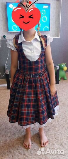 Школьное платье