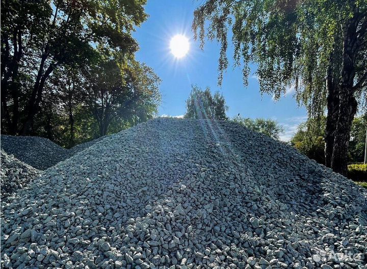 Щебень известковый 5-20