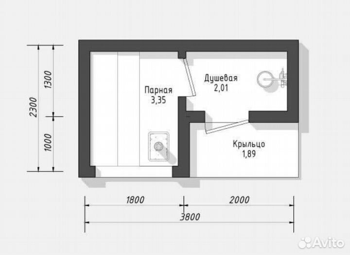 Модульная баня с готовой отделкой
