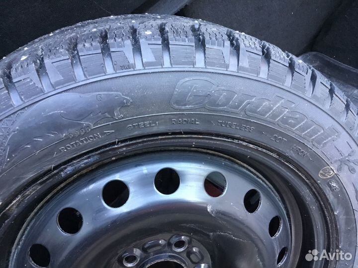 Продажа комплект колес кордиант практически новая