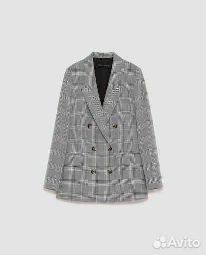 Zara Двубортный пиджак