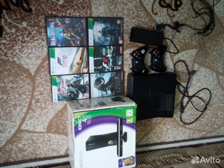 Xbox 360 slim прошитый