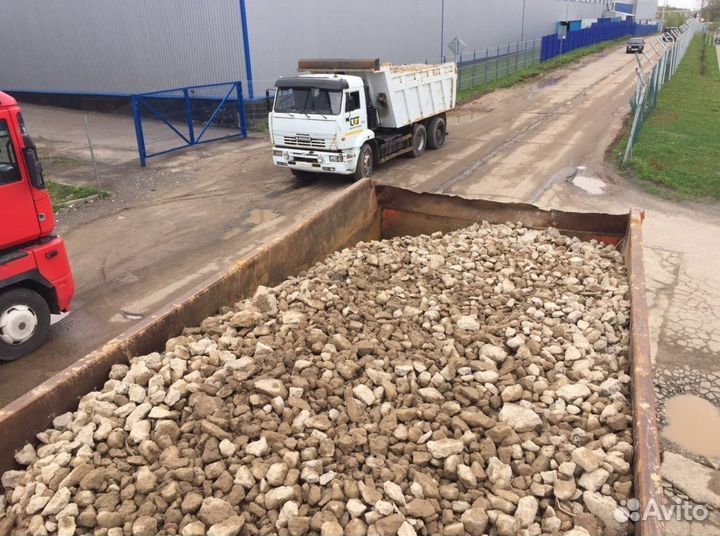 Щебень гранитный 20 40 с доставкой