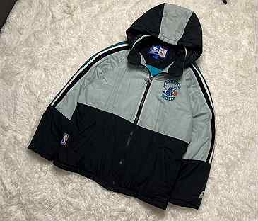 Винтажная куртка Starter NBA Charlotte Hornets