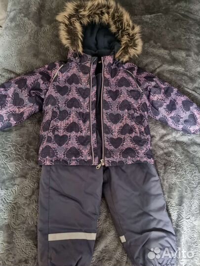 Зимний костюм для девочки 98 Lasse