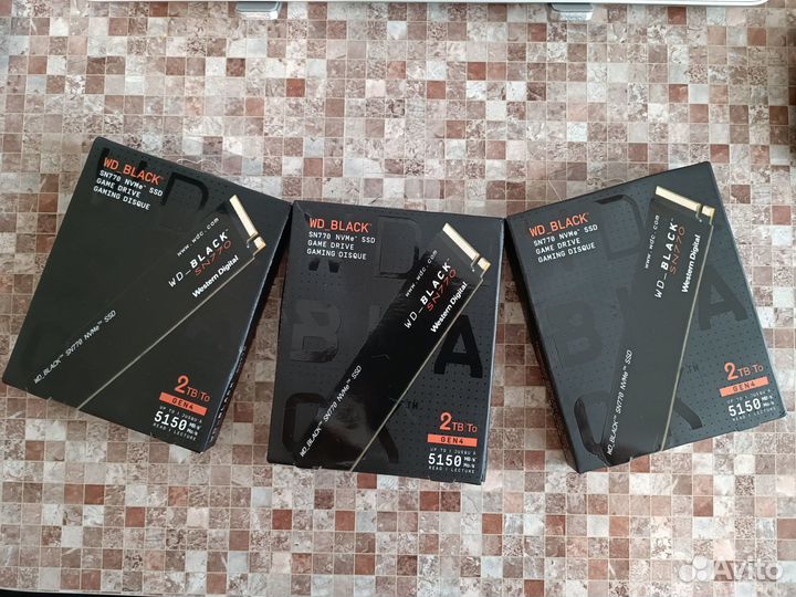 Новый SSD WD SN770 2TB