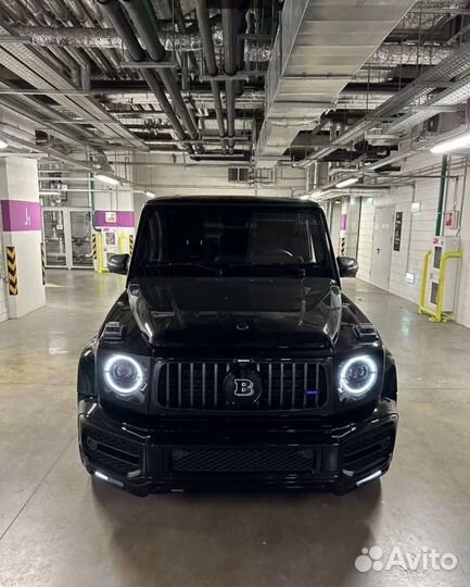 Губа на бампер Mercedes G-class стиль Brabus