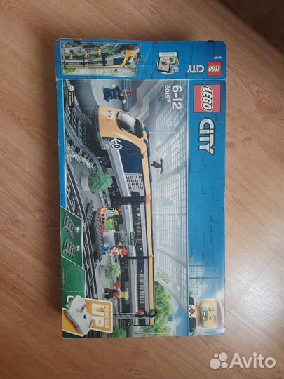 Lego city поезд 60197