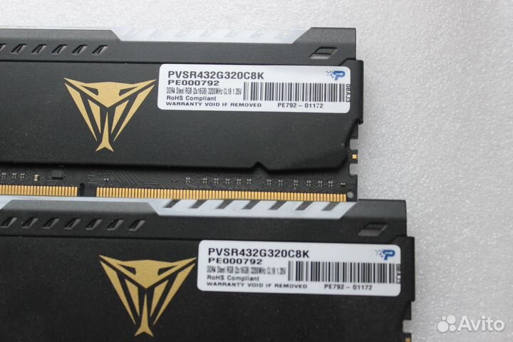 32gb ddr4 rgb pc3200 Patriot Memory viper steel