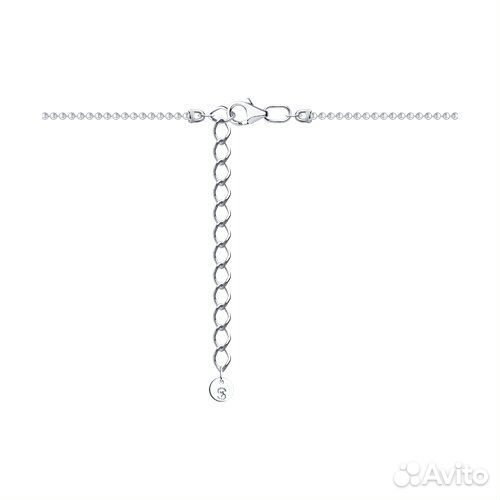 Колье sokolov из серебра, 94071104, р.38\42