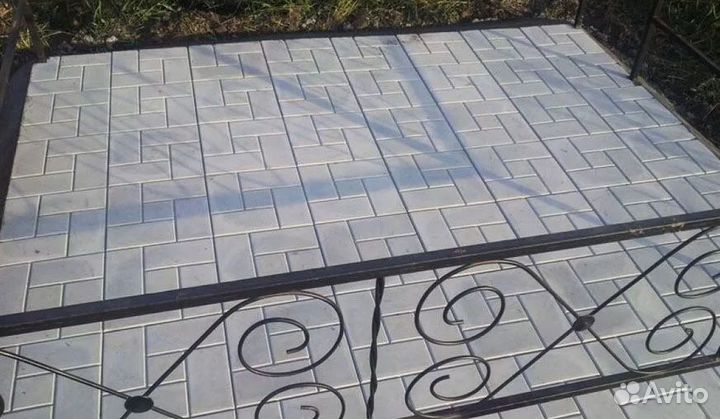 Облагораживание могил плиткой