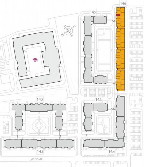 Квартира-студия, 25,7 м², 2/8 эт.