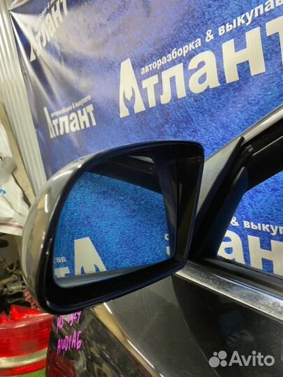 Зеркало заднего вида боковое левое Audi A6 C6 AUK