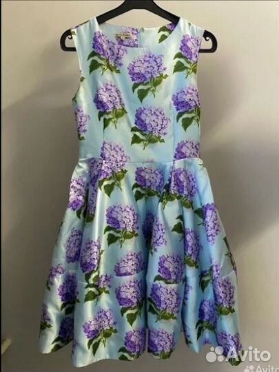 Платье праздничное для девочек в цветочек