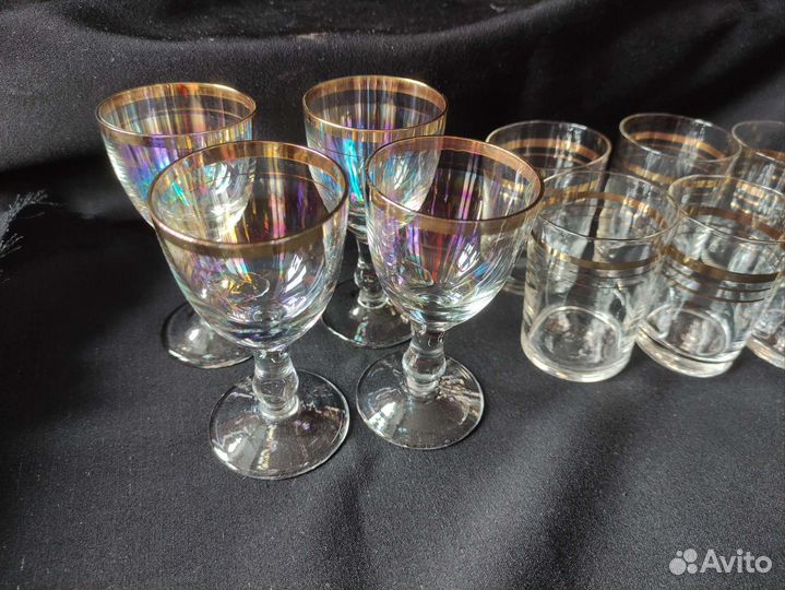 Рюмки стеклянные советские