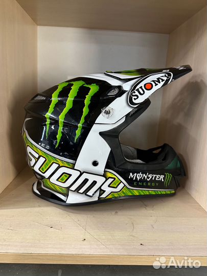 Мотошлем кроссовый Suomy MR Jump Monster Matt