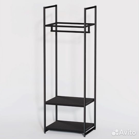 Стеллаж для одежды в стиле Лофт A1760-09-чч