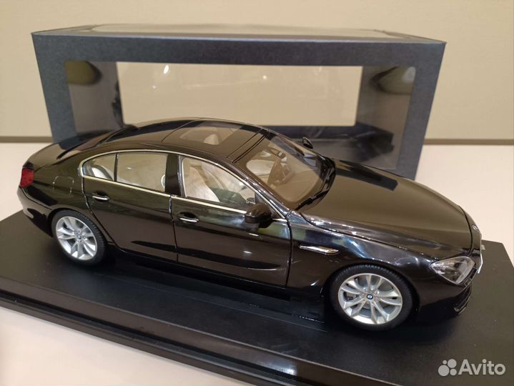 BMW 6 Gran Coupe lll (F06/F13/F12) 13г Черный 1:18