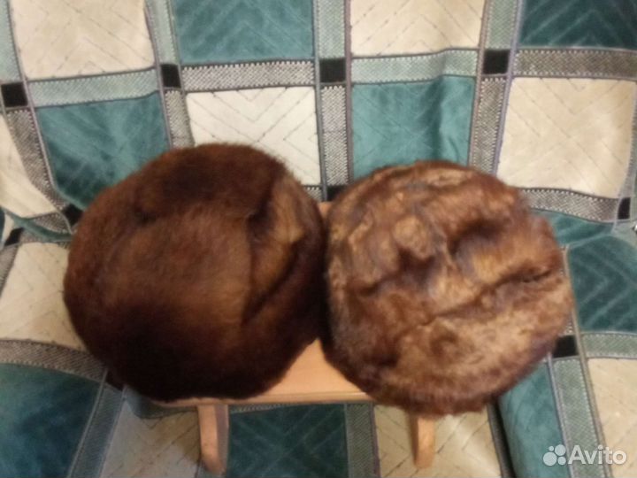 Шапки норковые,кепка размер 58