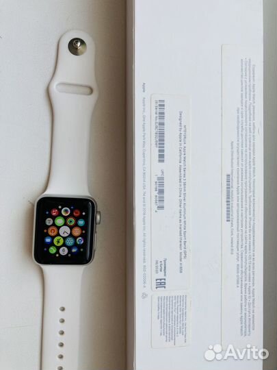 Часы apple watch 3 38 mm