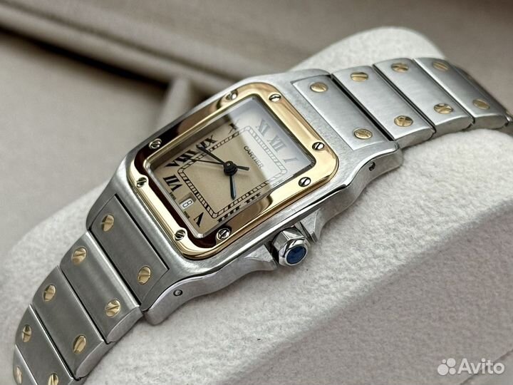 Cartier Santos Galbee Gold/Steel