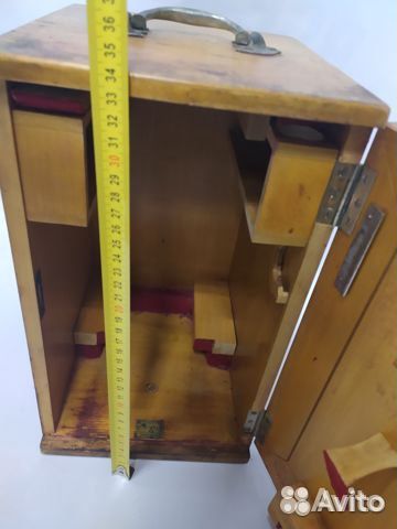 Ящик деревянный для микроскопа